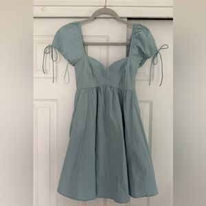 Abercrombie & Fitch Light Blue Mini Dress